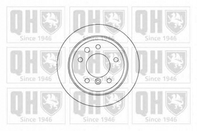 QUINTON HAZELL bdc3829 -  Тормозной диск